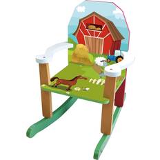 Homeware Kid's Wood Farm Rocking Chair