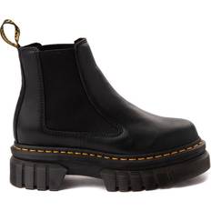 10.5 Chelsea Boots Dr. Martens Audrick Nappa Leather Platform - Black