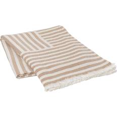 Broste Copenhagen Frankie Blankets Brown, Gold (180x130cm)