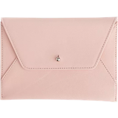 Royce New York Leather Passport Holder - Light Pink