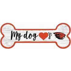 Fan Creations Oregon State Beavers Team Dog Bone Sign