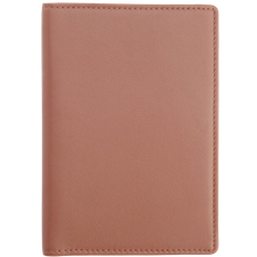 Royce RFID Blocking Vaccine Card Passport Wallet - Tan