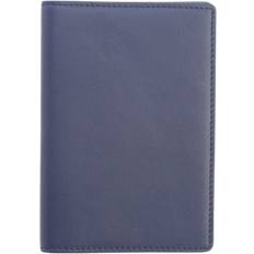 Royce RFID Blocking Vaccine Card Passport Wallet - Blue