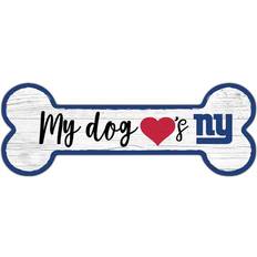 Fan Creations New York Giants Team Dog Bone Sign