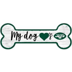 Fan Creations New York Jets Team Dog Bone Sign