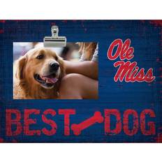 Fan Creations Ole Miss Rebels Best Dog Clip Photo Frame