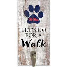 Fan Creations Ole Miss Rebels Leash Holder Sign