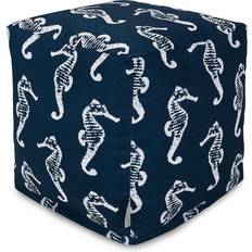 Majestic Home Goods Sea Horse Pouffe 43.2cm