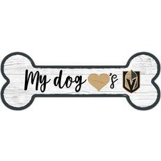 Fan Creations Vegas Golden Knights Team Dog Bone Sign Board