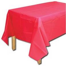 Amscan Red Plastic Table Cover by Windy City Novelties