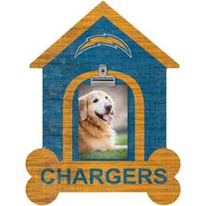 Fan Creations Los Angeles Chargers Dog Bone House Clip Photo Frame