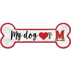 Fan Creations Maryland Terrapins Team Dog Bone Sign