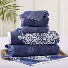 Modern Threads Artesia Towel Blue (137.16x68.58cm)