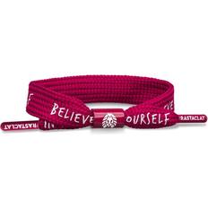 Rastaclat Believe Single Lace Bracelet - Red/White