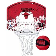 Indoors Basketball Hoops Wilson hicago Bulls NBA Team Mini Hoop