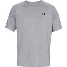 L - Men T-shirts & Tank Tops Under Armour Tech 2.0 Short Sleeve T-shirt Men - Steel Light Heather/Black