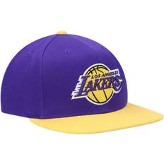 Mitchell & Ness Los Angeles Lakers Area Code Snapback Hat Men - Purple