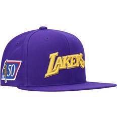 Mitchell & Ness Los Angeles Lakers 50th Anniversary Snapback Hat Men - Purple