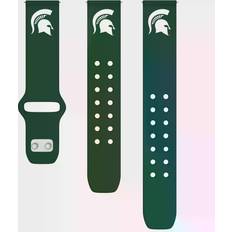 NCAA Green Michigan State Spartans 22mm Samsung Silicone Band