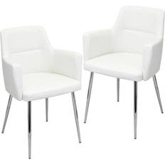 Lumisource Andrew 2-Pack Kitchen Chair 83.8cm 2pcs