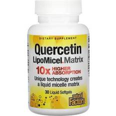 Natural Factors Quercetin LipoMicel Matrix 30 pcs