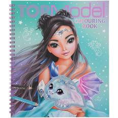 Top Model Coloring Book Dragon Love