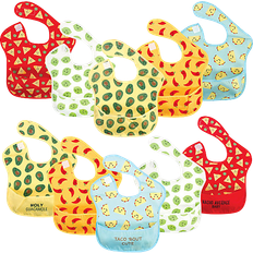 Hudson Waterproof Polyester Bibs 10-pack Tacos Beginner