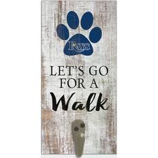 Fan Creations Tampa Bay Rays Leash Holder Sign