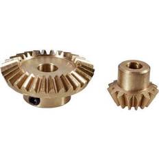 Reely Brass bevel gear wheel Module Type: 0.5 No. of teeth: 15, 45 1 Set