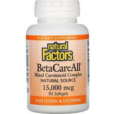 Natural Factors BetaCareAll 15 000 mcg 90 Softgels