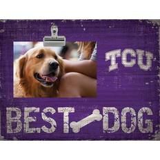 Fan Creations NCAA TCU Horned Frogs Best Dog Clip Photo Frame