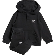 Fleece Tracksuits Children's Clothing adidas Infant Adicolor Hoodie Set - Black (HK7454)