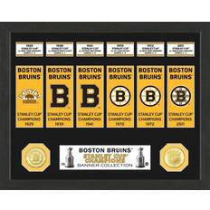 Highland Mint Boston Bruins Stanley Cup Banner Photo Frame