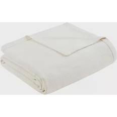 Madison Park Liquid Cotton Blankets Grey (228.6x228.6cm)