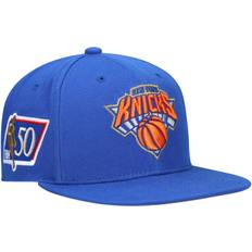 Mitchell & Ness New York Knicks 50th Anniversary Snapback Hat Men - Blue