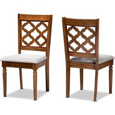 Baxton Studio Ramiro Kitchen Chair 95cm 2pcs