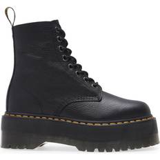 Platform - Women Lace Boots Dr. Martens 1460 Pascal Max - Black