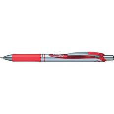 Pentel Energel XM Retract. Liquid Gel Pen BL77 Red (12)