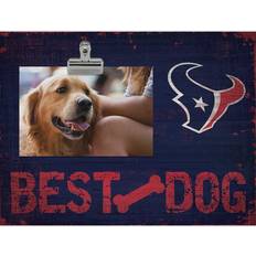 Fan Creations Houston Texans Best Dog Clip Photo Frame