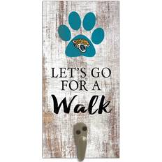 Fan Creations Jacksonville Jaguars Leash Holder Sign Board