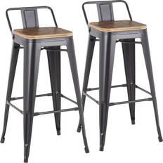 Lumisource Oregon Bar Stool 88.9cm 2pcs