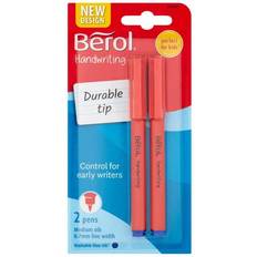 Berol Handwriting Pen Blue PK2