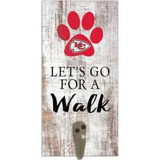 Fan Creations Kansas City Chiefs Leash Holder Sign Board