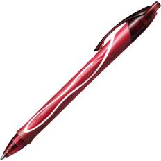 Bic Gel-ocity Quick Dry Ink Rollerball Pen Red PK12