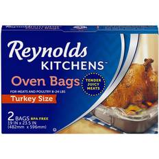 Oven Safe Plastic Bags & Foil Reynolds Turkey Oven Plastic Bags & Foil 2pcs