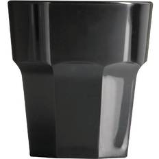 Black Tumblers BBP Polycarbonate Rocks 256ml Black (Pack of 36) Tumbler