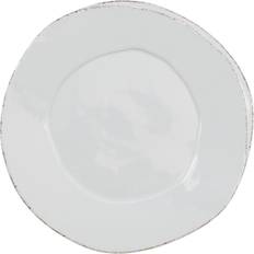 Vietri Lastra Light Gray Dinner Plate