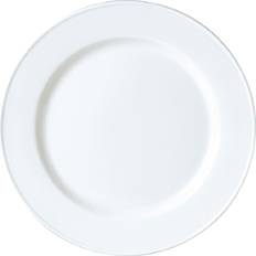 Steelite Simplicity White Slimline Plates 230mm (Pack of 24) Dinner Plate 24pcs