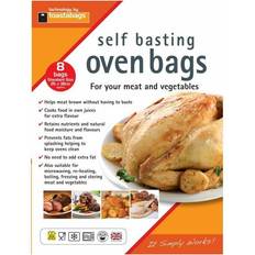 Toastabags Oven Roasting Bags Standard (25X38cm) Plastic Bags & Foil