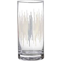Gold Drink Glasses Premier Housewares Deco Highball Set of 4 Drink Glass